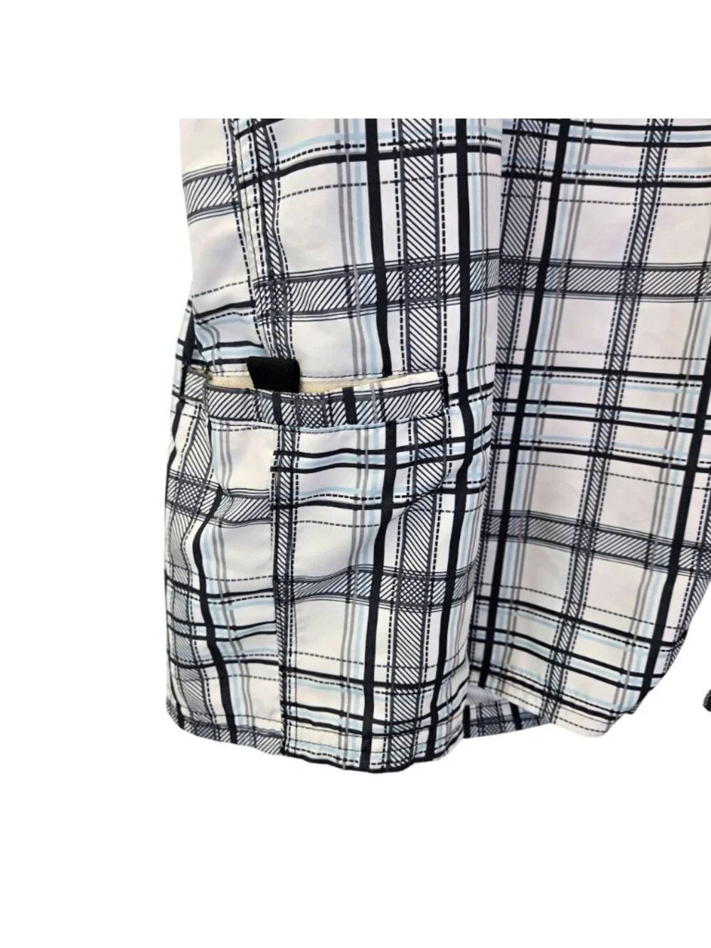 Nike Plaid Board Shorts Swimsuit Size 36